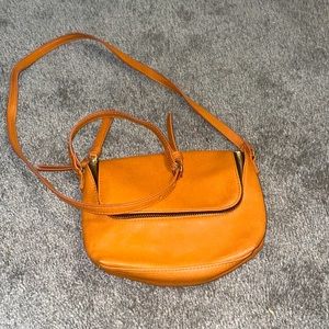 Brown cross body